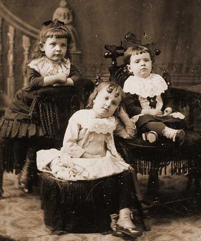 Franse kinderen 1900